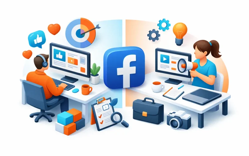 Facebook advertenties uitbesteden of zelf doen?