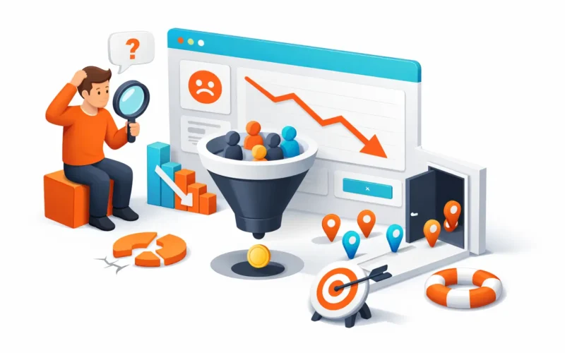 Waarom converteert mijn website niet?